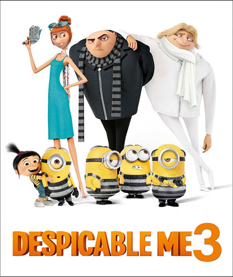 دانلود انیمیشن من نفرت انگیز 3 دوبله فارسی Despicable Me 3 2017